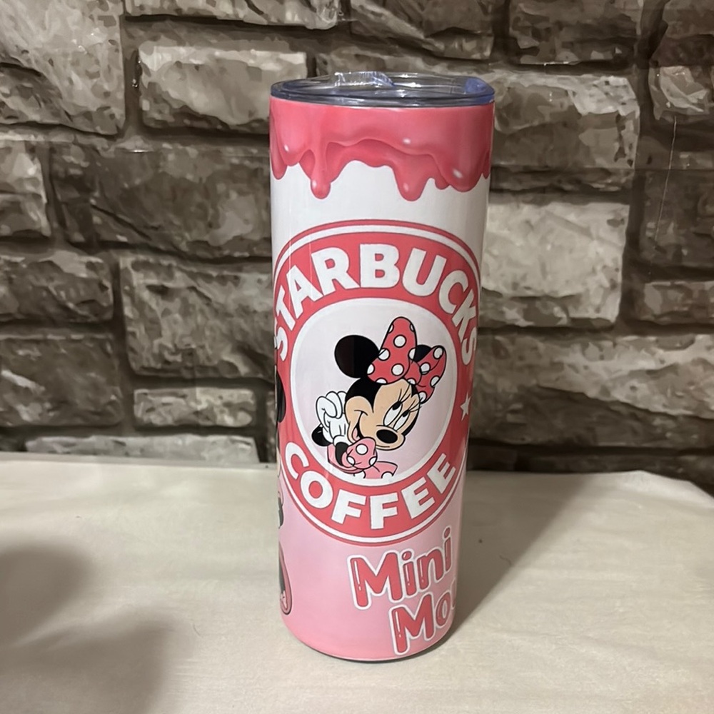 Starbucks Minnie Mouse Pink Coffee Tumbler